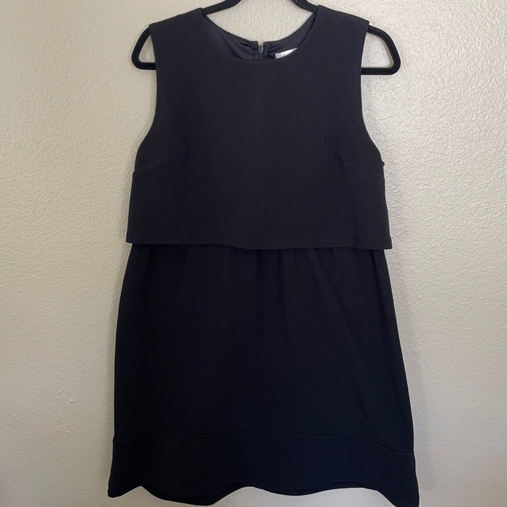 Xhilaration black, ribbed sleeveless dress Size XL